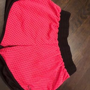 Champion DuoDry Hot Pink and Black Shorts